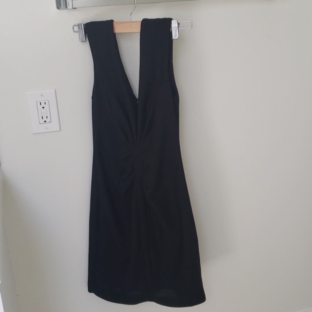 Express Black fitted dress